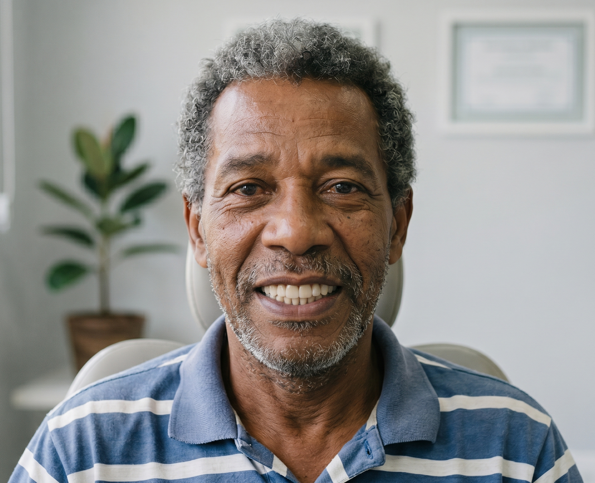 Depois do tratamento com protese protocolo